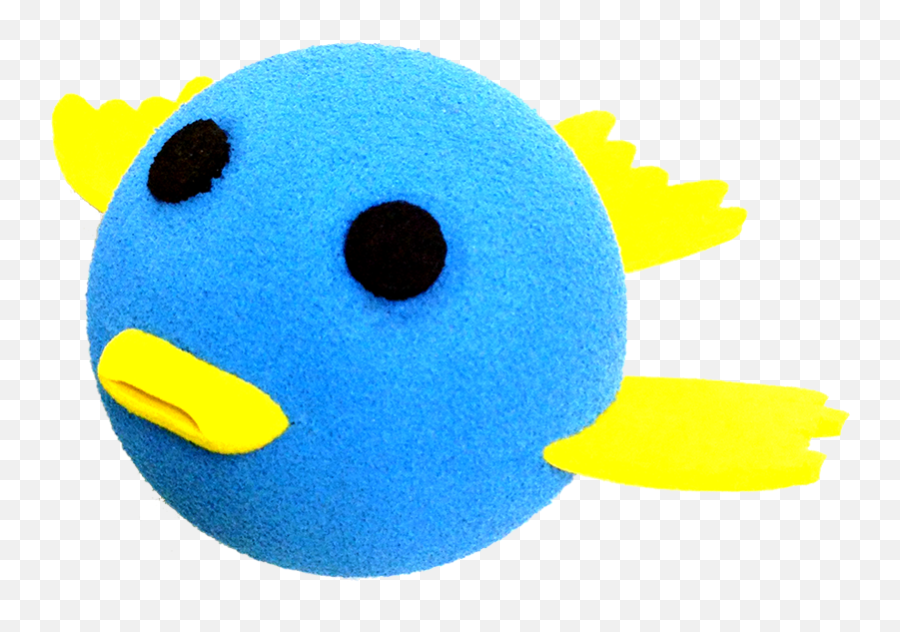 Safsof Rubber And Soft Toy For Kids - Soft Emoji,Happy Bird Emoticon
