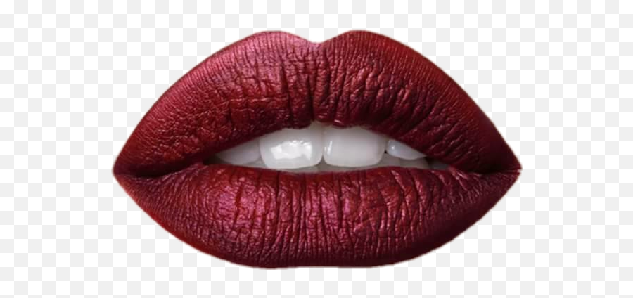 Popular And Trending Lipsstick Stickers On Picsart - Sleek Matte Me Metallic Rusted Rose Emoji,Pink Open Lips Emoji