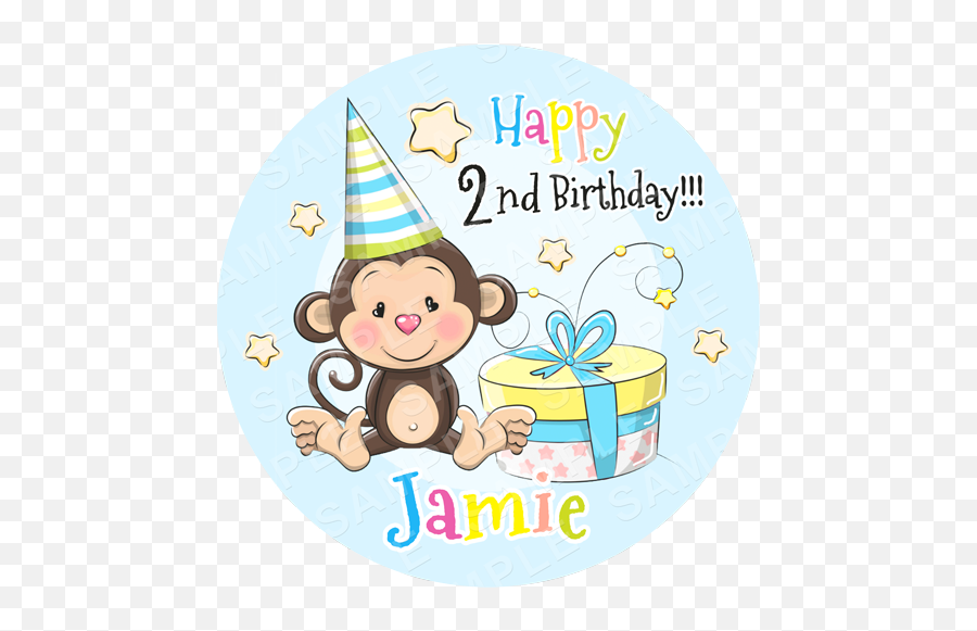 Monkey Archives - Edible Cake Toppers Ireland Personalised Birthday Card With Monkey Emoji,War Over Monkey Emojis