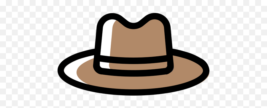 Hat Icon Of Colored Outline Style - Costume Hat Emoji,Emoji Beanie Hats