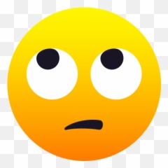 Emoji Face With Rolling Eyes - Emoji,Eye Rolling Emoji