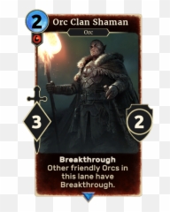 Orc Clan Shaman - Elder Scrolls Legends Whiterun Emoji,Orc Emoticon Elder Scrolls