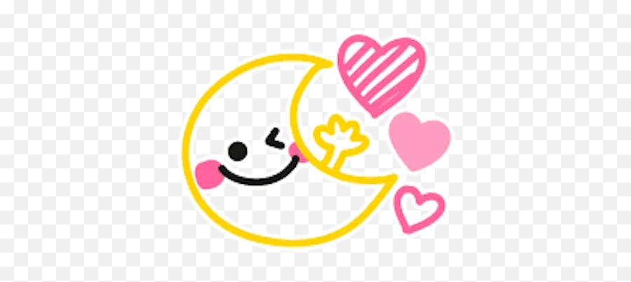 Kawaii Whatsapp Stickers - Stickers Cloud Happy Emoji,Kwaii Emojis