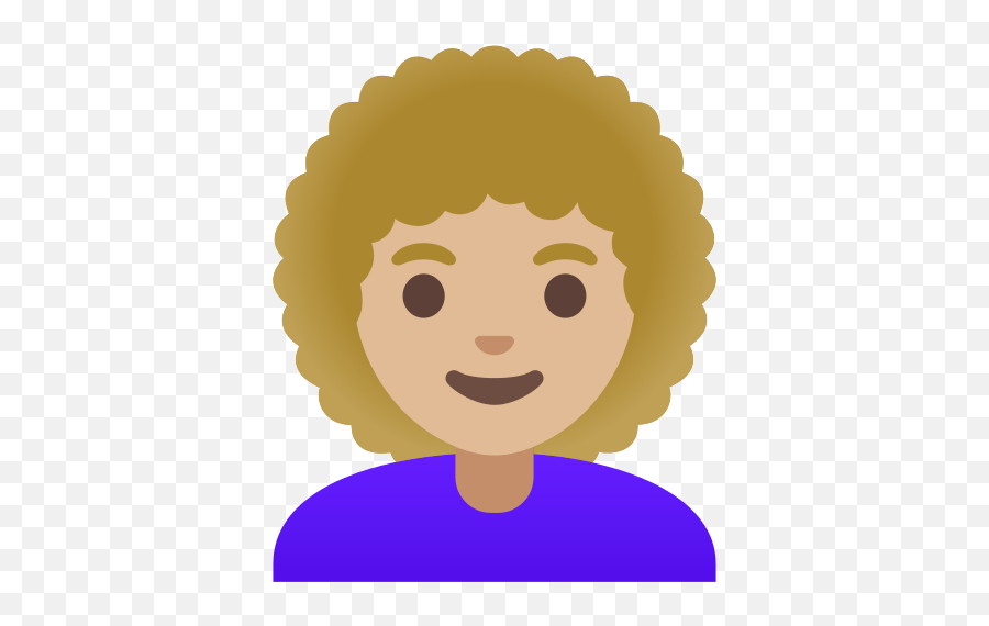 U200d Woman With Curly Hair And Medium Light Skin Tone - Raising Hand Emoji Transparent Background,Japanese Eyebrow Emoticon
