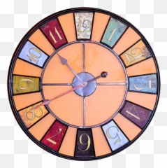 Make Fun Of - Large Colourful Wall Clock Emoji,Master Your Emotions Og Mandino