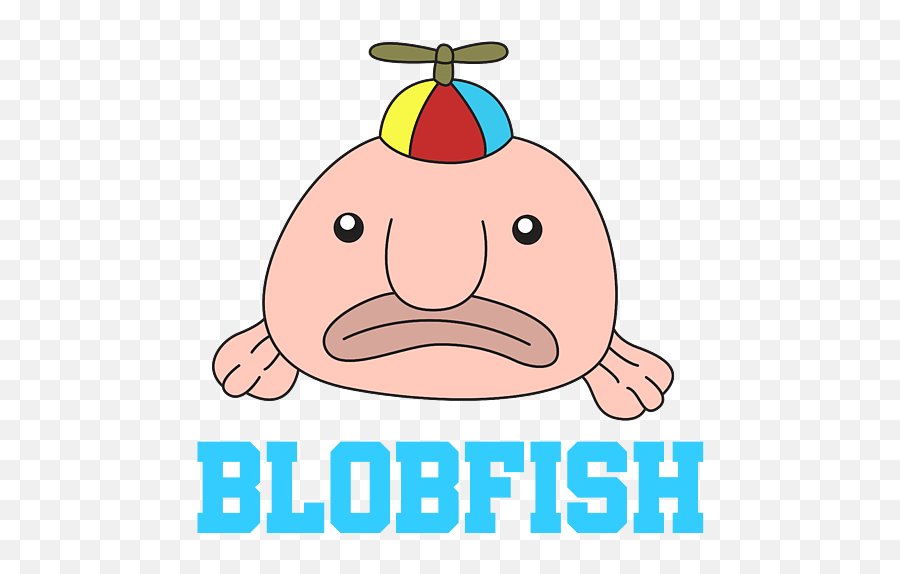 Funny Blobfish Perfect For Fish Lovers Blobfish Kid Tote Bag - Dot Emoji,Sarcastic Kawaii Emoticon