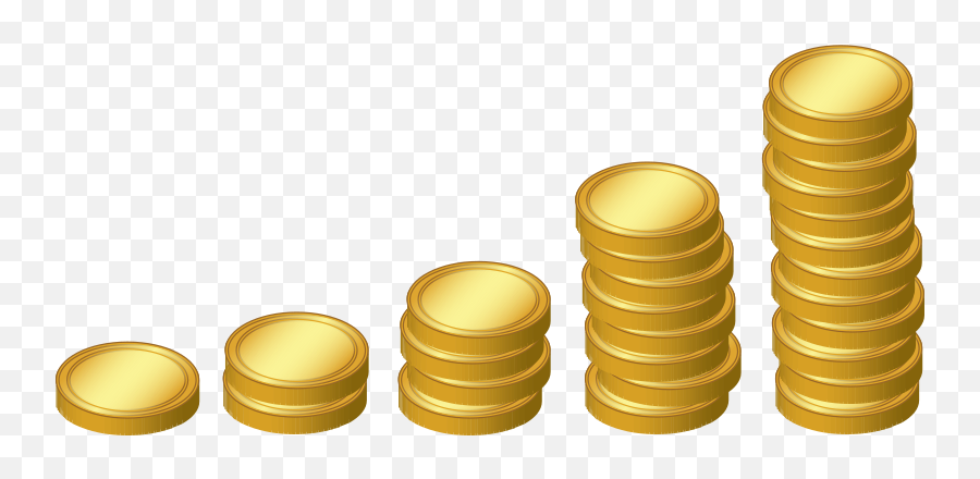 Clip Art Coin Clipart Image - Pile Of Coins Clipart Emoji,Coins Emoji