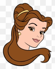 Free Stock Belle Clip Art Disney - Clip Art Pretty Face Emoji,Disney Emoji Blitz Belle