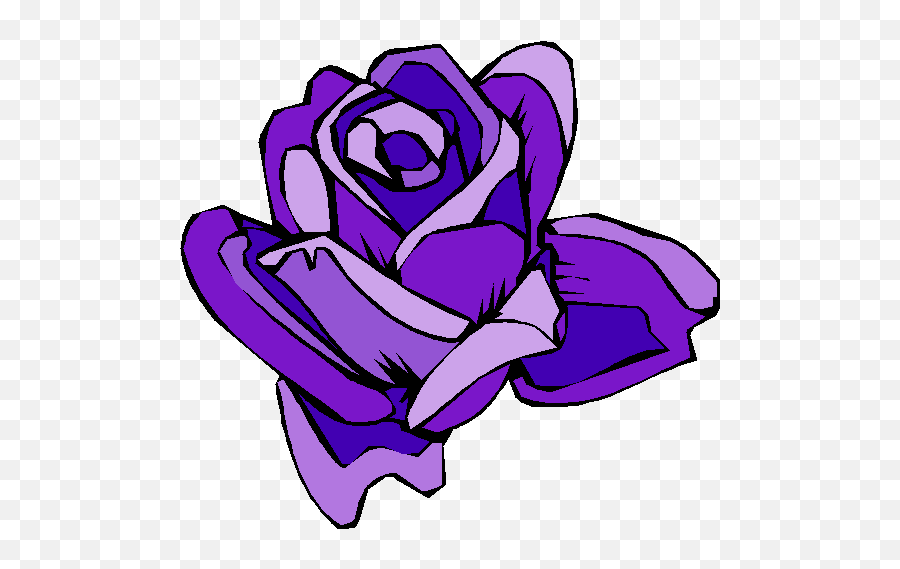Purple Clip Art - Clipartsco Emoji,Emoticon Purple Rose