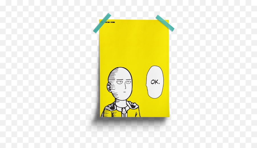 One Punch Man Ok - Dowload Anime Wallpaper Hd One Punch Man Emoji,One Punch Man Emoji