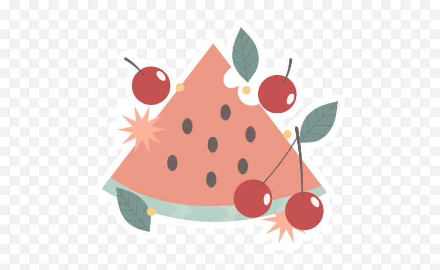 Fruits Stickers - Free Food Stickers Emoji,Google Slide Emojis Fruits
