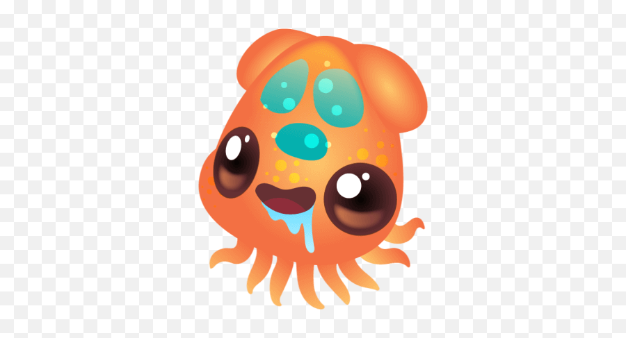 Tentatrio Jellyfish Octopus U0026 Squid Pals By Michelle Rodriguez Emoji,Slack Emoji Octopus