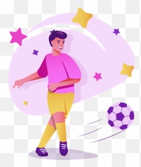 Premium Football Player Kicking Ball For Goal 3d Emoji,Kicking Emoji
