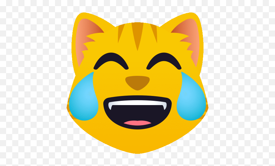 Cat With Tears Of Joy People Sticker - Cat With Tears Of Joy Emoji,Crying Cat Face Emoji