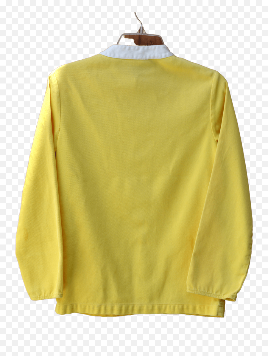 70u2019s Yellow Collarless Twill Shacket By Catalina Sportswear Emoji,Wair Puff Emoji