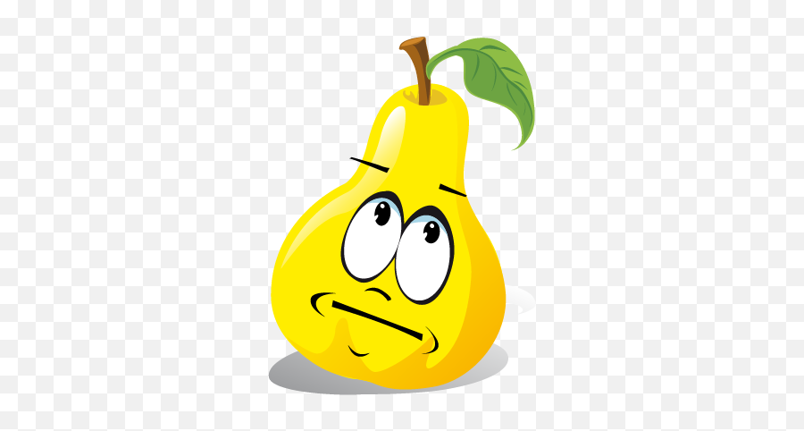 Pears Sp Emoji Stickers - Happy,Pear Emoji