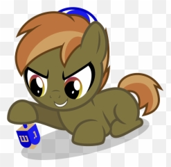 Hanukkah Clipart Dreidel Hanukkah Dreidel Transparent Free - My Little Pony Judio Emoji,Chanukah Emoji
