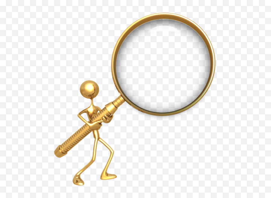 Magnifying Glass Png - Golden Magnifying Glass Png Emoji,Magnifying Glass Globe Tv Emoji