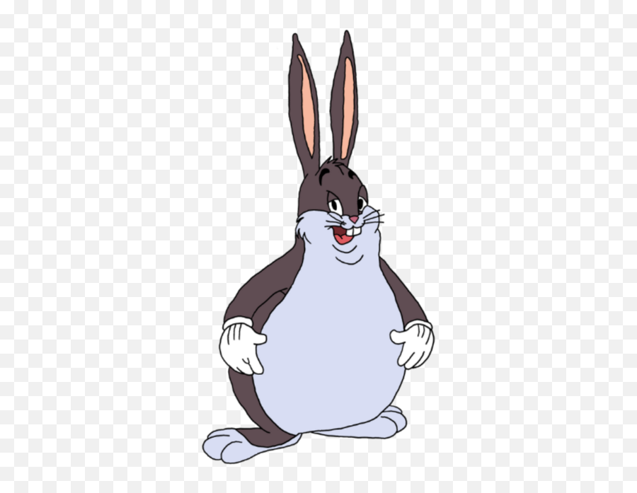 Cute Kawaii Drawings - Big Chungus Emoji,Uganda Knuckles Emoji