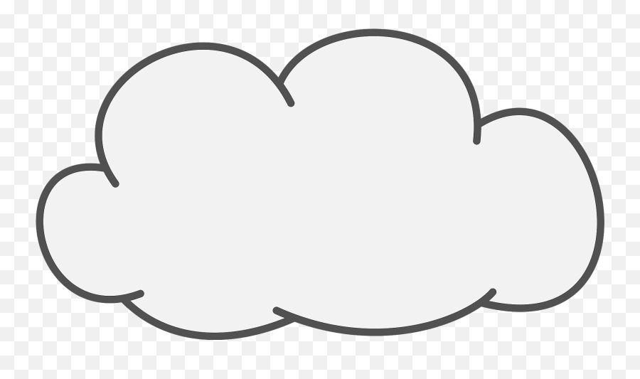 Fluffy Gray Cloud Clipart Free Download Transparent Png - Clip Art Emoji,Cloudy Emoji