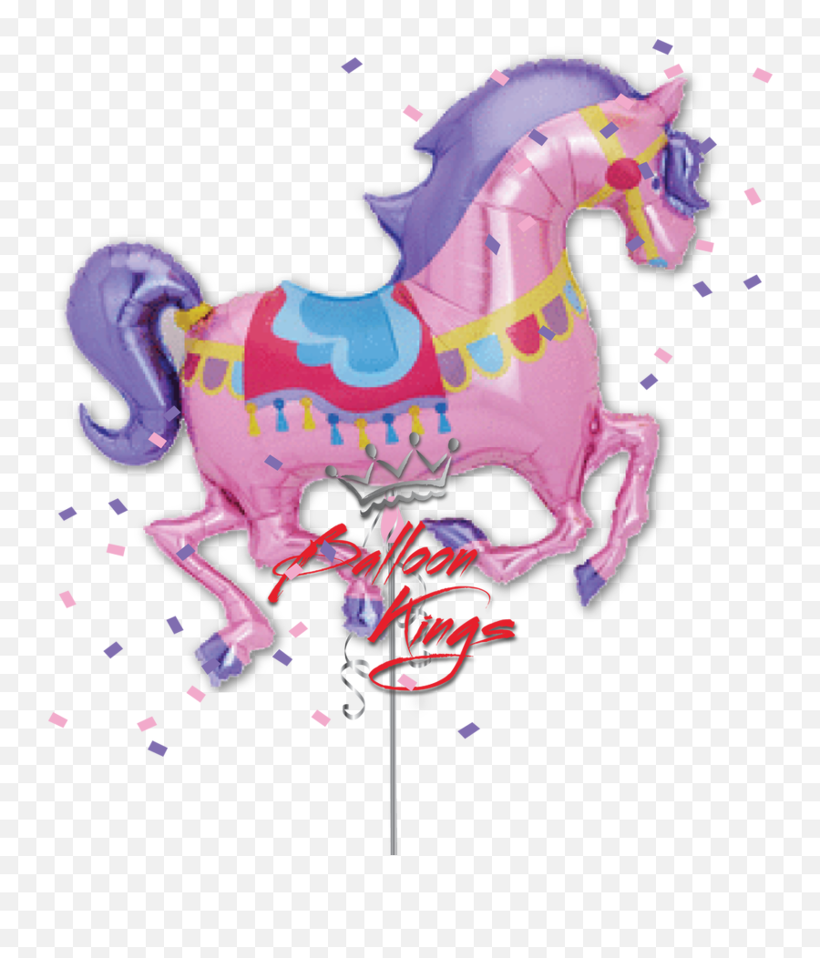 Carousel Horse - Carousel Balloon Horse Emoji,Carousel Emoji
