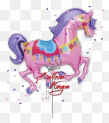 Carousel Horse - Carousel Balloon Horse Emoji,Carousel Emoji