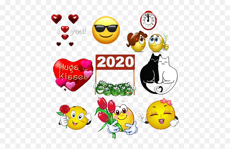 Emoji Stickers For Whatsapp 2020 U2013 Apps I Google Play - Happy,Huge Emoji