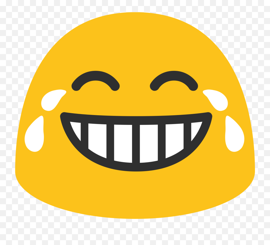 Android Laughing Crying Emoji Clipart - Crying Laughing Emoji Android,Laugh Cry Emoji