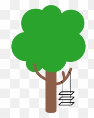 Filetree Swing Cartoon Colored1svg - Wikimedia Commons Tree Swing Cartoon Emoji,Cartoons With Emojis