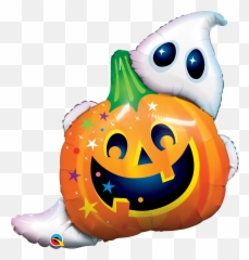 Jack N Ghost Foil Balloon - 33 Jack N Ghost Foil Balloon Emoji,Ghost Family Emoji