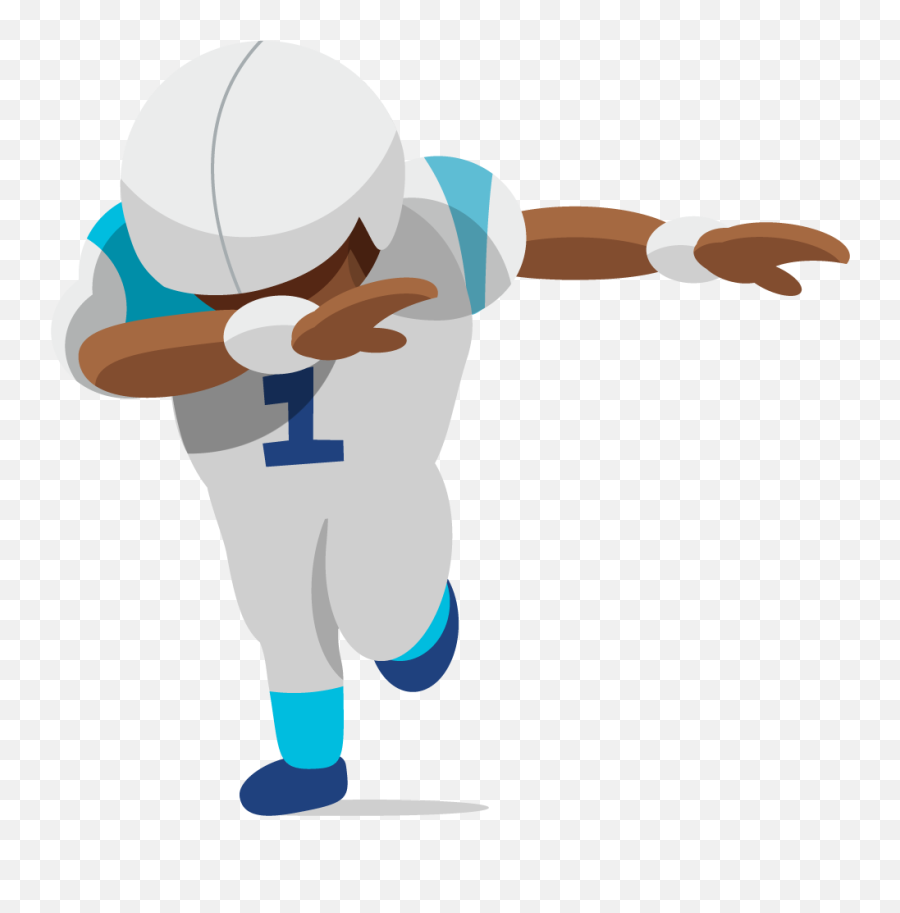 Cam Newton Dab Emoji - Dab Football Emoji,Fantasy Football Emoticon