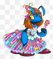 Happy Ruki - Fictional Character Emoji,Bgc Emoticon Neopets