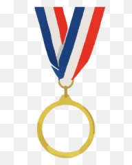 Blank Gold Medal Png Transparent Image - Transparent Transparent Background Gold Medal Emoji,Medal Ribbon Emoji