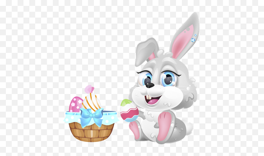 Cute Illustrations Images U0026 Vectors - Royalty Free Emoji,Easter Bunny Coloring Pages Emotions