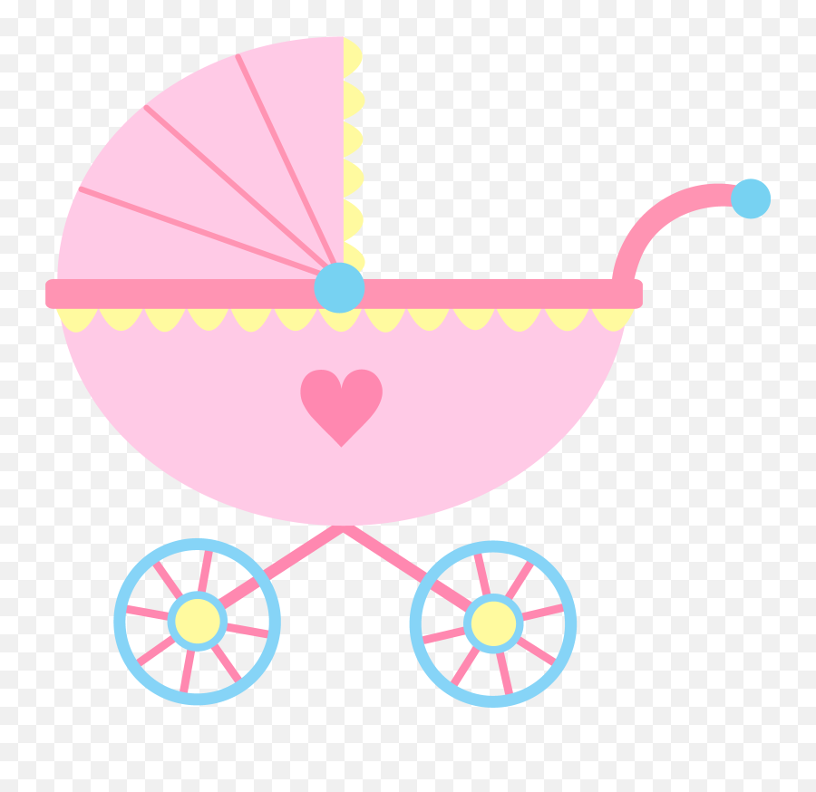 Pacifier Clipart Baby Pram Pacifier Baby Pram Transparent - Cartoon Baby Stroller Png Emoji,Boy Microphone Baby Emoji