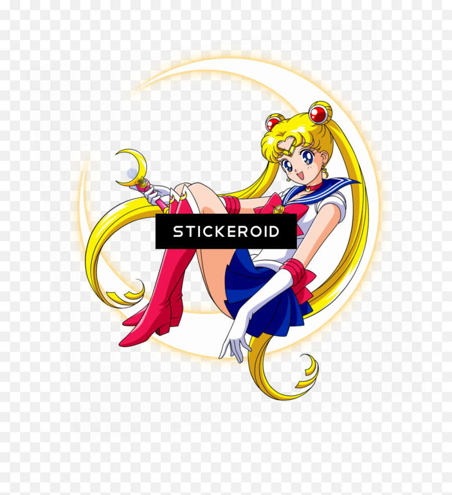 Sailor Moon Anime Fan Package - Anime Sailor Moon Crescent Moon Emoji,Sailor Moon Emojis