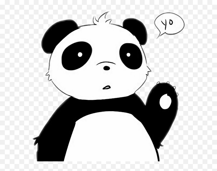 Panda Emoji Cute Sticker By Diny Cristiii,Cute Panda Emojis