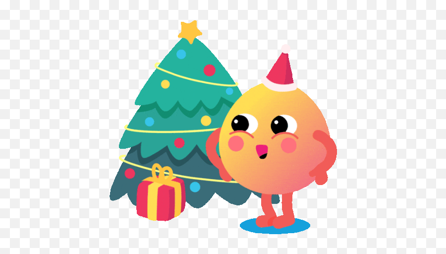 Dough Boy Dances In A Circle Around A Christmas Tree Sticker Emoji,Bruning Christmas Tree Emoji