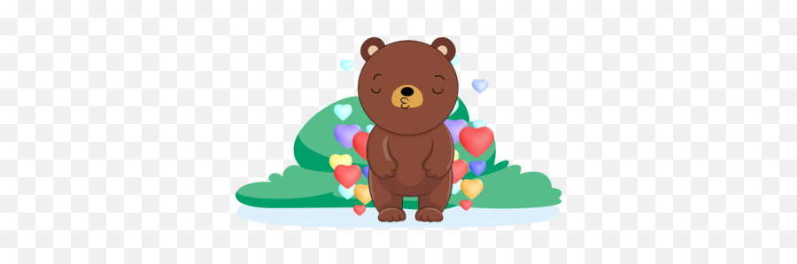 Teddy Bear With Love Bundle Bundle Creative Fabrica Emoji,Cute Beat Emoji