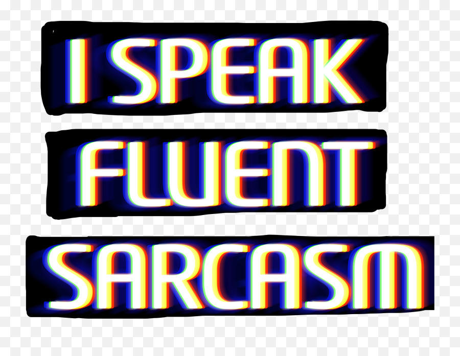 Freesarcasm Imeanstickers Sticker By Lucinda Sin - Vertical Emoji,I Speak Fluent Emoji