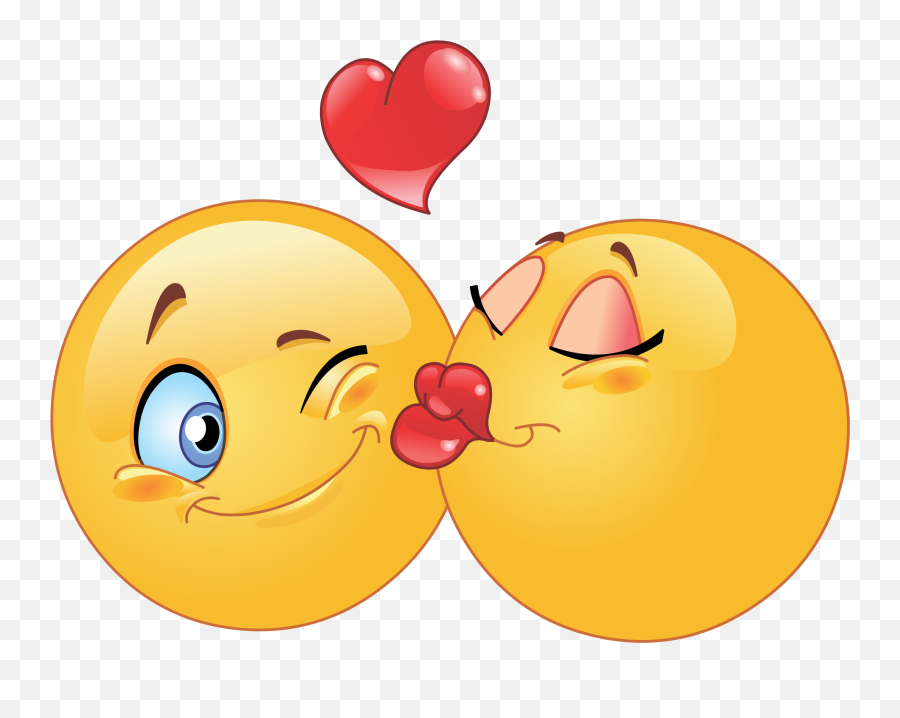 Home Printed Decals Emojis Cheek - Romantic Lip Kiss Emoji,Kiss Emoji