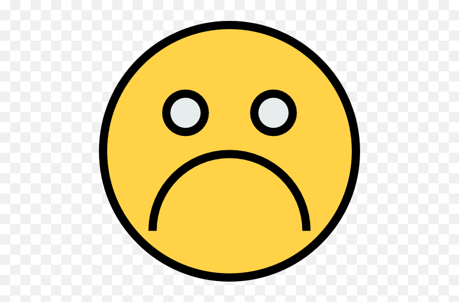 Sad Emoticons Feelings Smileys Emoji Icon - Happy,Lightning Emoji