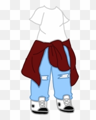 Gacha Gachalife Outfit Sticker By Cookiesmallyt - For Men Emoji,Blue Emoji Outfit