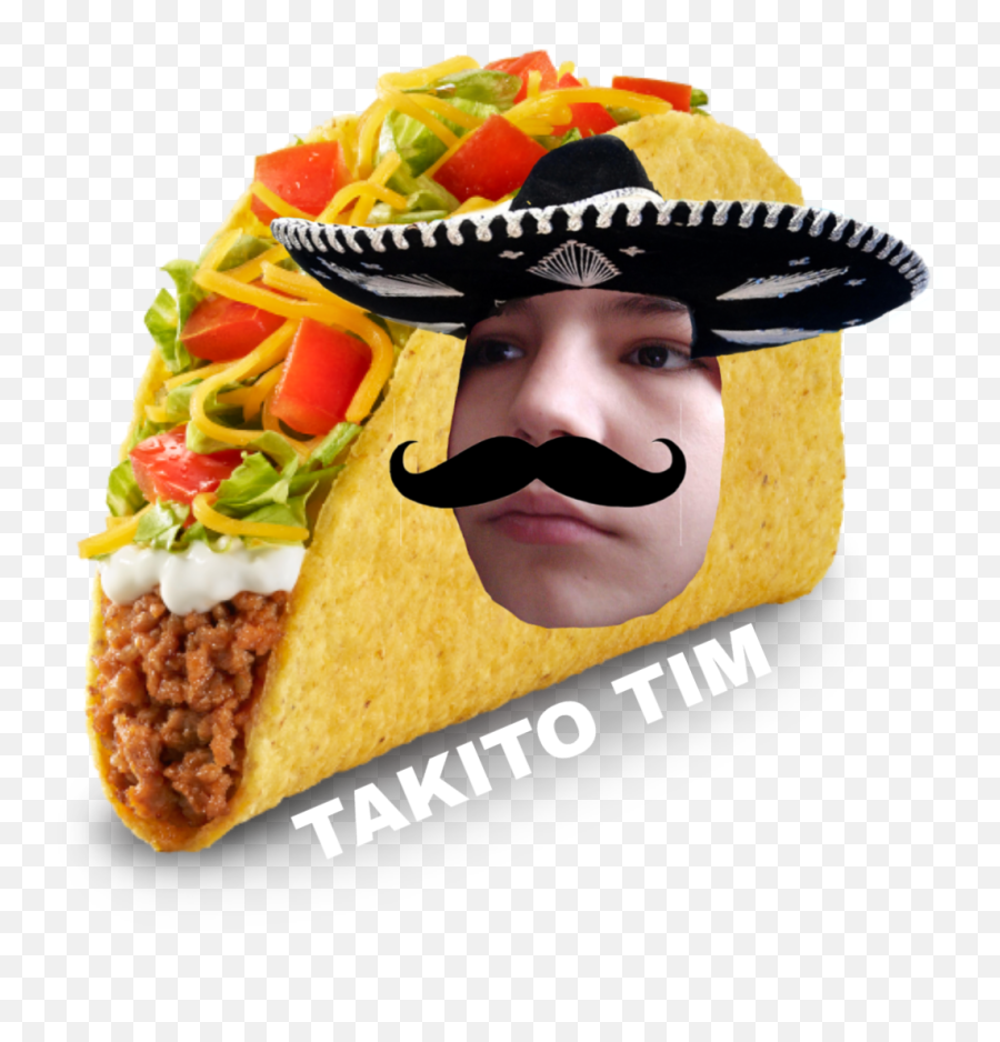 Tako Bro Sticker - Taco Salad Emoji,Taco Emoji Hat