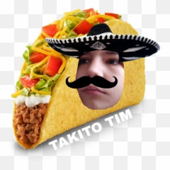 Tako Bro Sticker - Taco Salad Emoji,Taco Emoji Hat