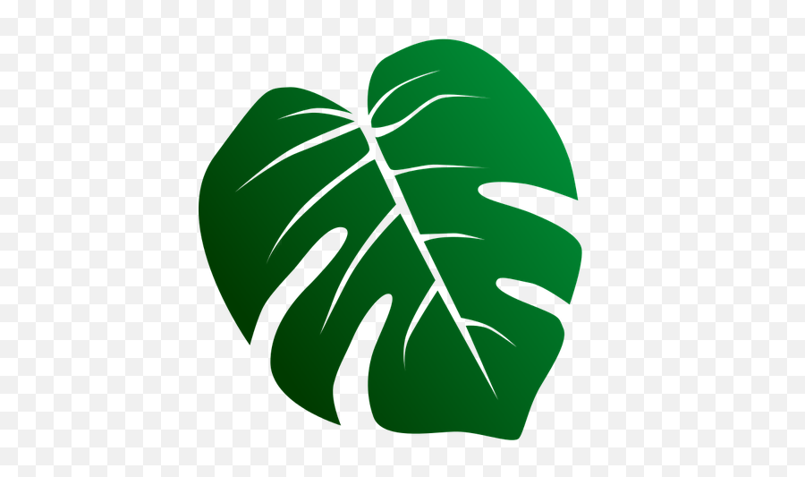 Leaf Green Tropical Sticker By Margarita - Monstera Deliciosa Clip Art Emoji,Find The Emoji Cheats Margarita