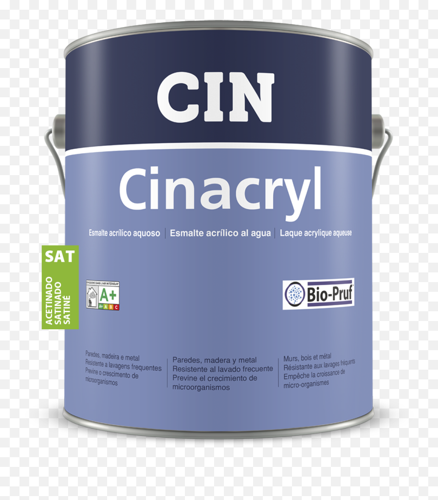 Cin Coatings - Cinacryl Acetinado Emoji,Esmalte Bio Emotion