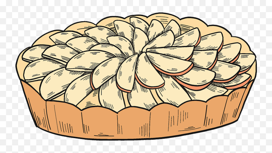 Apple Pie Clipart Free Download Transparent Png Creazilla - Apple Pie Cliapart Emoji,Pie Emoji Png