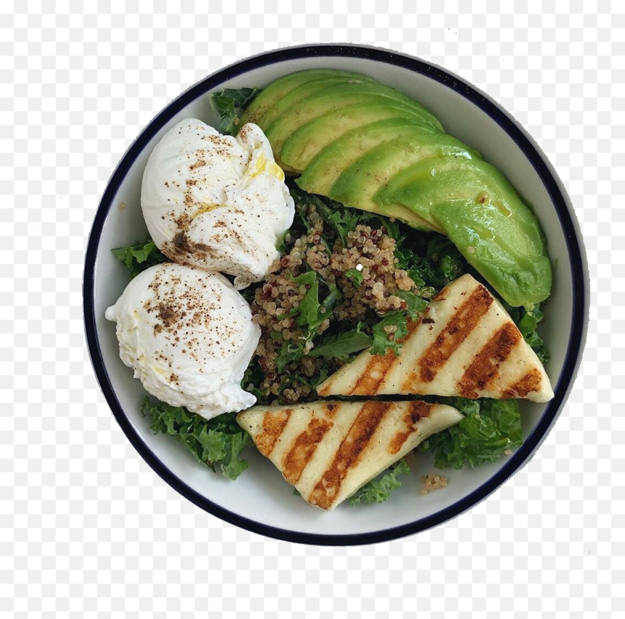 Avocado Bowl Food Png Sticker - Bowl Emoji,Quesadilla Emoji