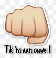Fistbump Sticker By Shirleyu0027s Temple Emoji,Fist Bump Emoji